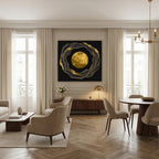 Contemporary Luxe Art | Celestial Orbit