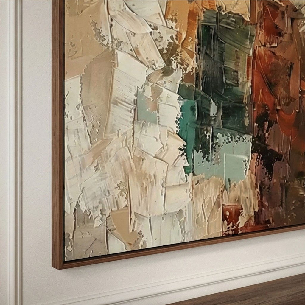 3D textured Art | Amber Passage