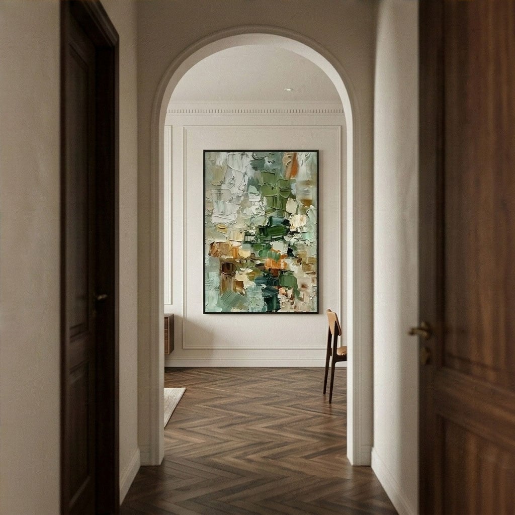 3D textured Art | Verdant Mosaic