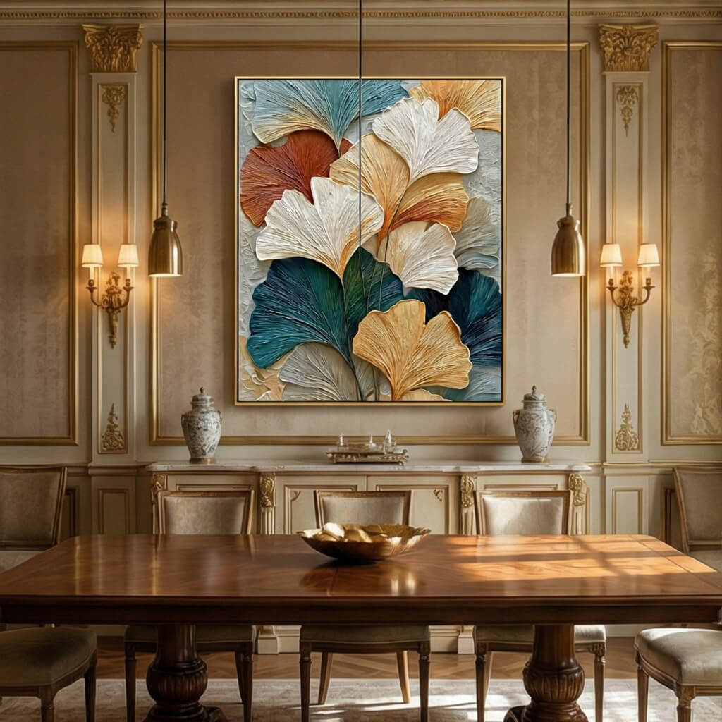 3D textured Art | Autumn's Quiet Song