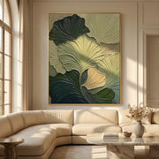 3D textured Art | Botanical Serenity