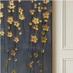 Contemporary Luxe Art | Golden Blossom Rain