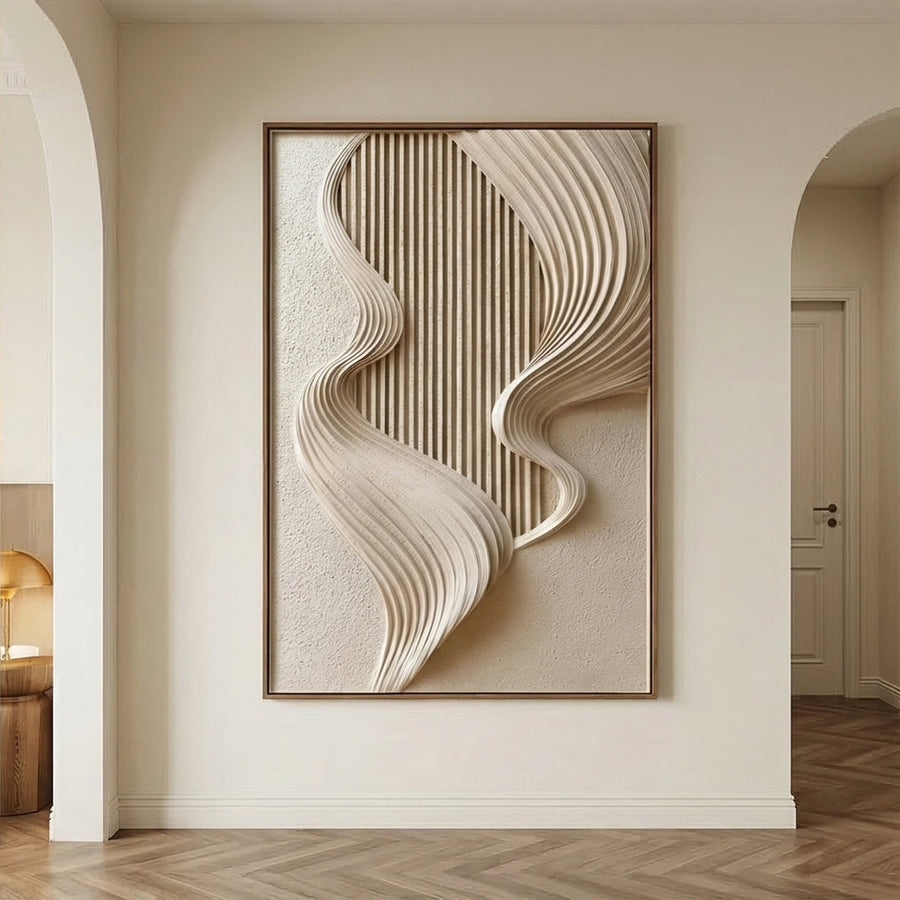 3D-Textured Art | Soft Veil Contour