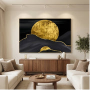 Contemporary Luxe Art | Gilded Horizon