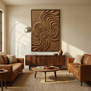 3D textured Art | Triple Vortex