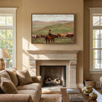 Vintage Americana Art | Prairie Stillness