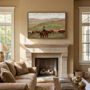 Vintage Americana Art | Prairie Stillness