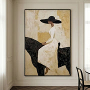 Vintage Americana Art | Elegy on Black