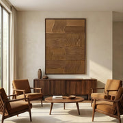 3D textured Art | Woven Waves