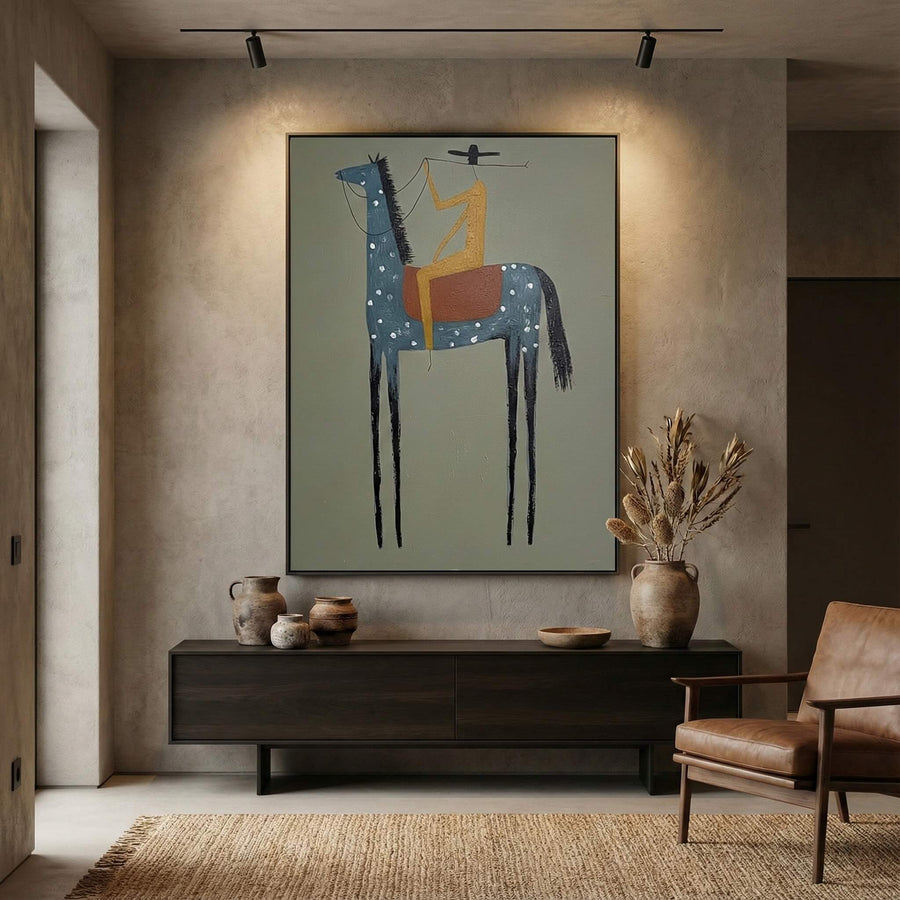 Vintage Americana Art | Dotted Plains Lullaby