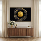 Contemporary Luxe Art | Celestial Orbit