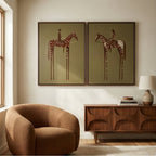 Vintage Americana Art | Spotted Reverie