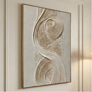 3D textured Art | Ivory Drift