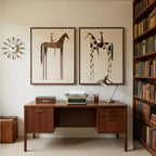 Vintage Americana Art |  Paired Reveries