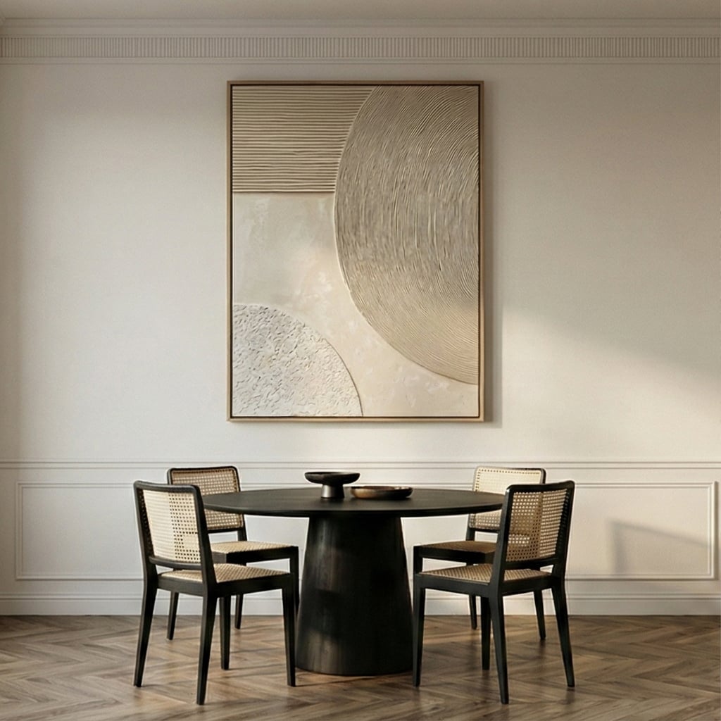 3D textured Art | Lunar Relief
