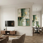 Contemporary Luxe Art | Verdigris Crossroads