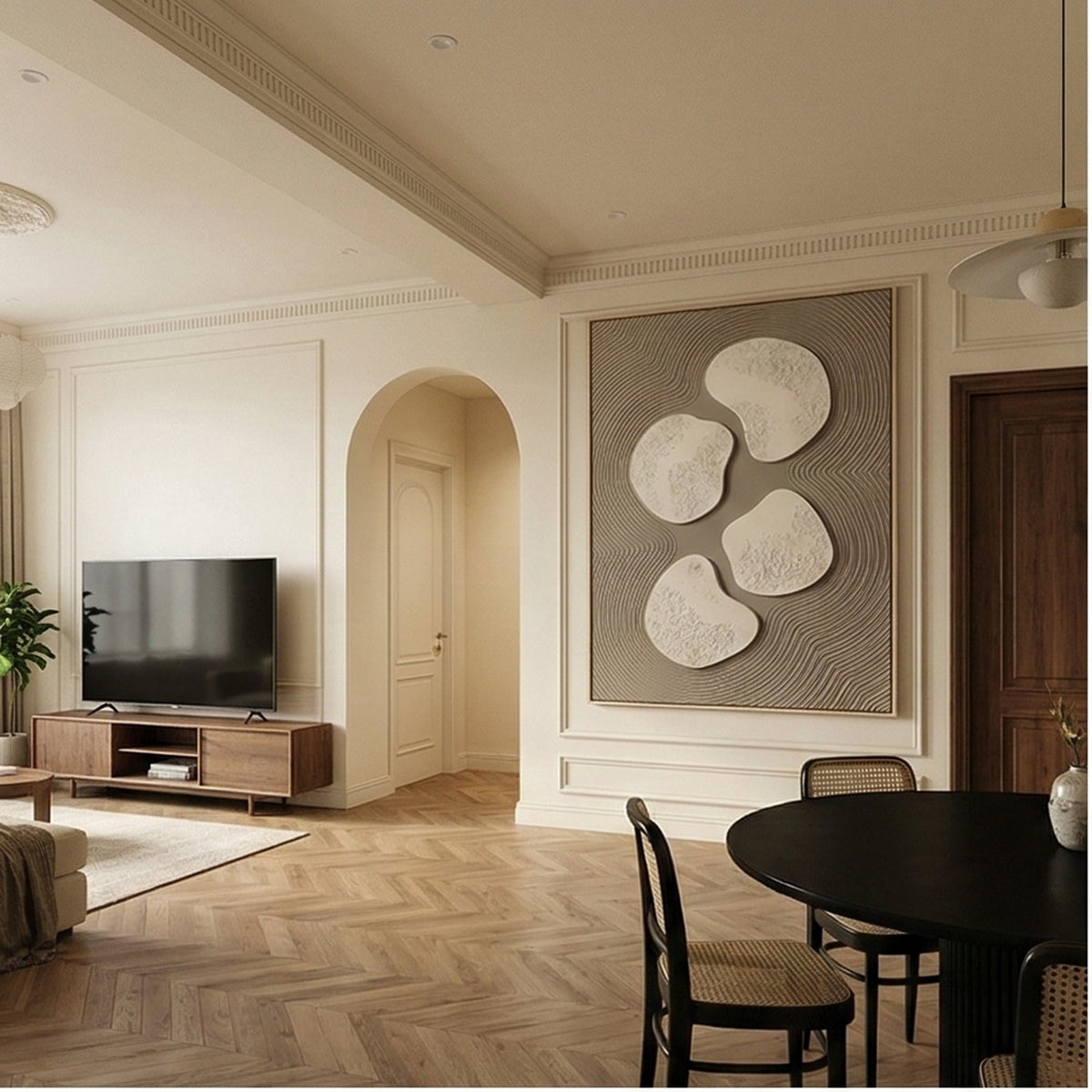 3D-Textured Art | Stone Harmony