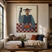 Vintage Americana Art | Toast to Harvest