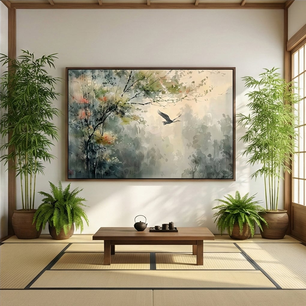 Impressionist Art | Autumn Bird Song
