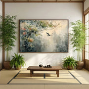 Impressionist Art | Autumn Bird Song