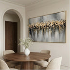 Contemporary Luxe Art | Ivory Drift Horizon