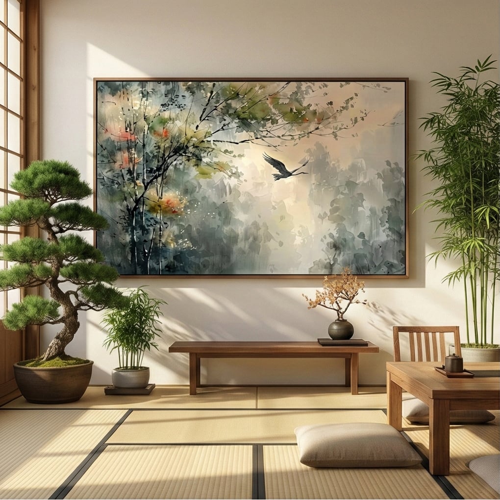 Impressionist Art | Autumn Bird Song