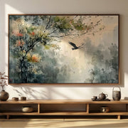 Impressionist Art | Autumn Bird Song
