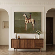 Vintage Americana Art | Olive Nocturne