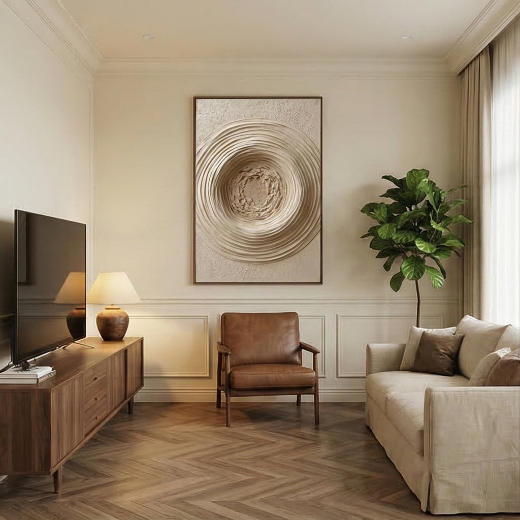 3D-Textured Art | Quiet Halo Basin