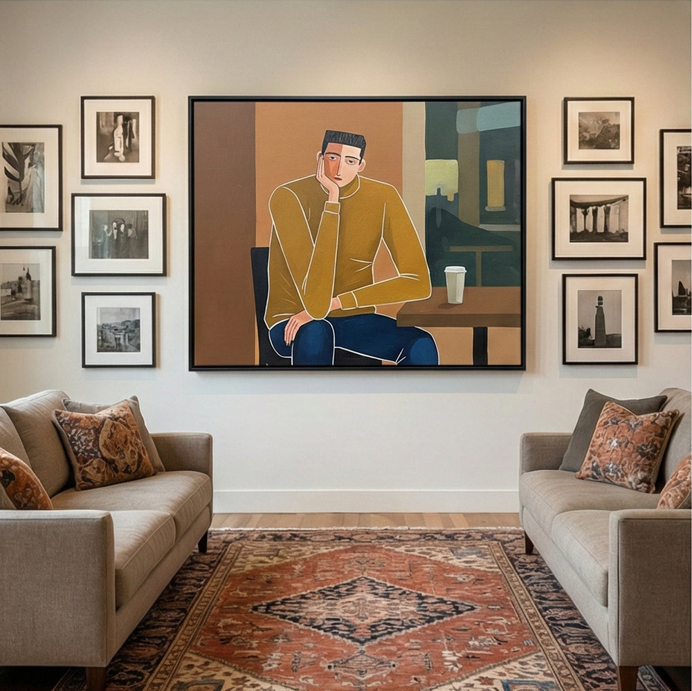 Vintage Americana Art | Quiet Interlude