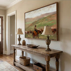 Vintage Americana Art | Prairie Stillness