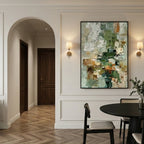 3D textured Art | Verdant Mosaic