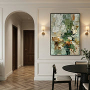 3D textured Art | Verdant Mosaic