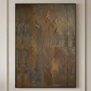 Wabi-Sabi Art | Autumn Reed Stillness