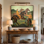 Vintage Americana Art | Lasso Dialogue