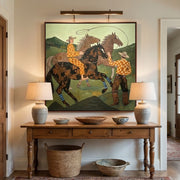 Vintage Americana Art | Lasso Dialogue