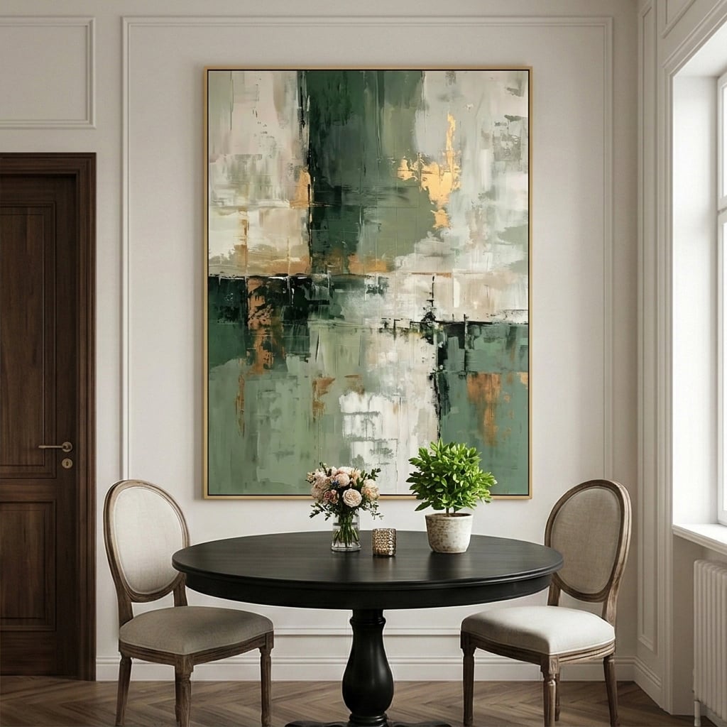 Contemporary Luxe Art | Verdigris Crossroads
