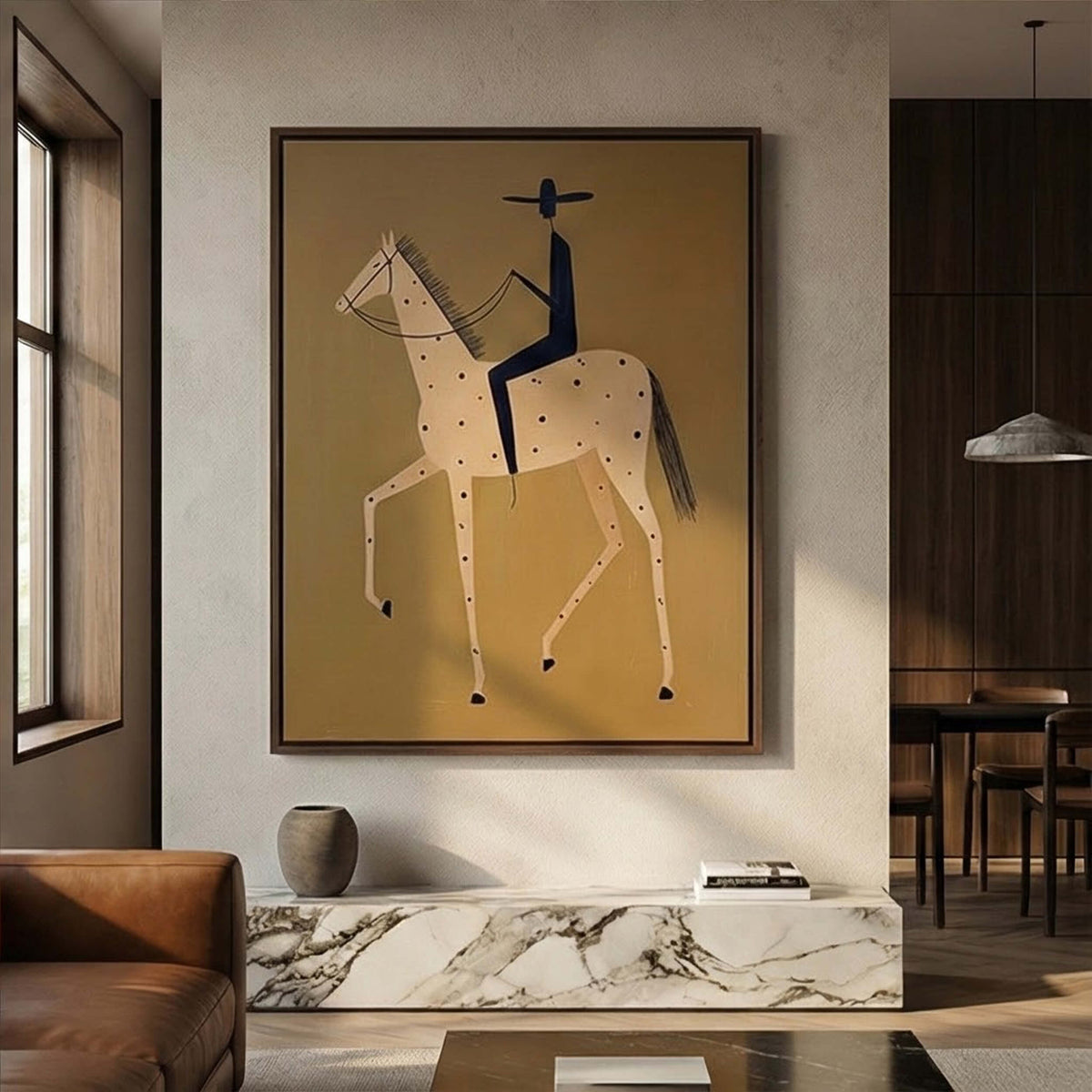 Vintage Americana Art | Silent Horizon