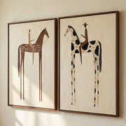 Vintage Americana Art |  Paired Reveries