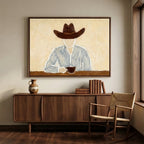 Vintage Americana Art | Morning Solitude