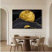 Contemporary Luxe Art | Gilded Horizon