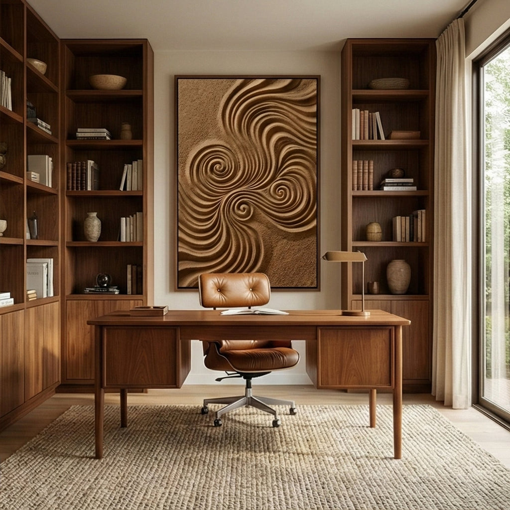 3D textured Art | Triple Vortex