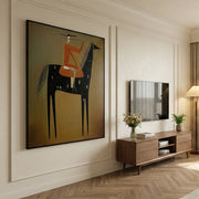 Vintage Americana Art | Equestrian Reverie