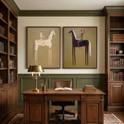 Vintage Americana Art | Silent Riders