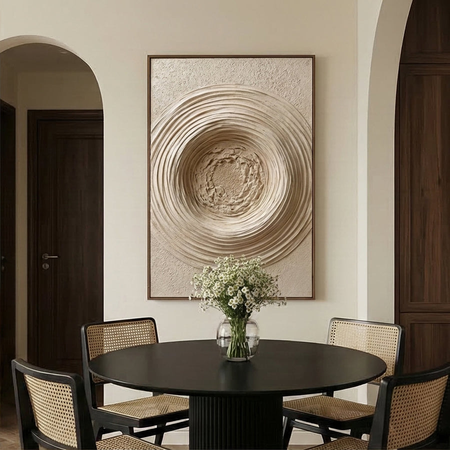 3D-Textured Art | Quiet Halo Basin
