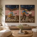 Vintage Americana Art | When the Night Learned Our Names
