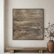 Wabi-Sabi Art | Earthy Texture Flow