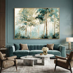 Impressionist Art | Forest Dining Sanctuary