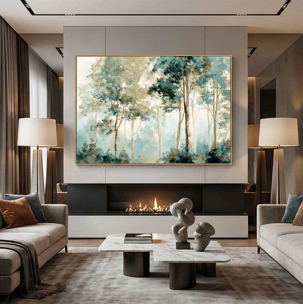Impressionist Art | Forest Dining Sanctuary