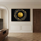 Contemporary Luxe Art | Celestial Orbit